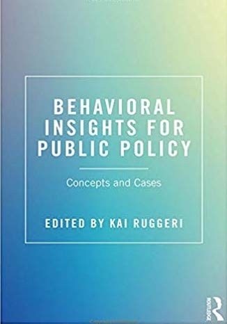 Behavioral Insights for Public Policy