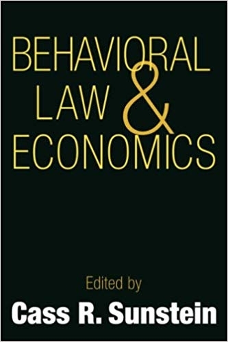 Behavioral Law and Economics